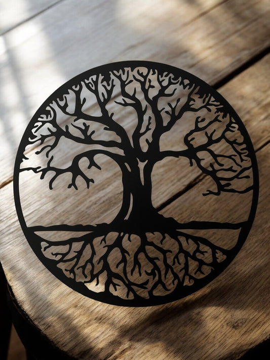 Baum des Lebens Metall-Wandkunst